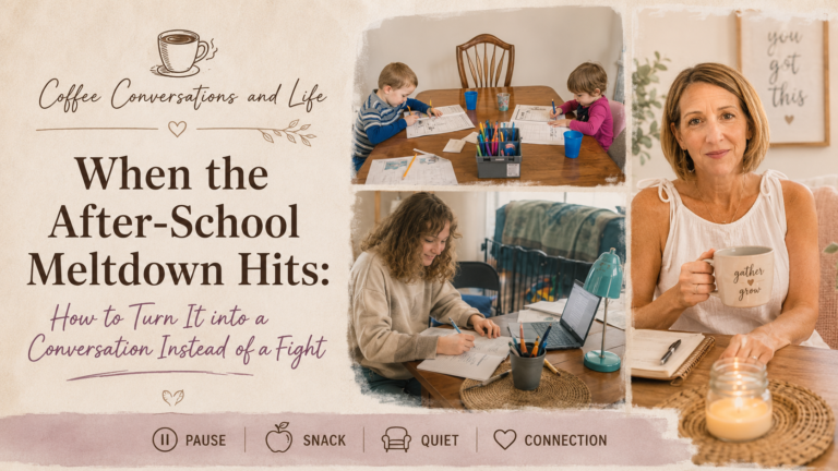 When the After-School Meltdown Hits: How to Turn It into a Conversation Instead of a Fight