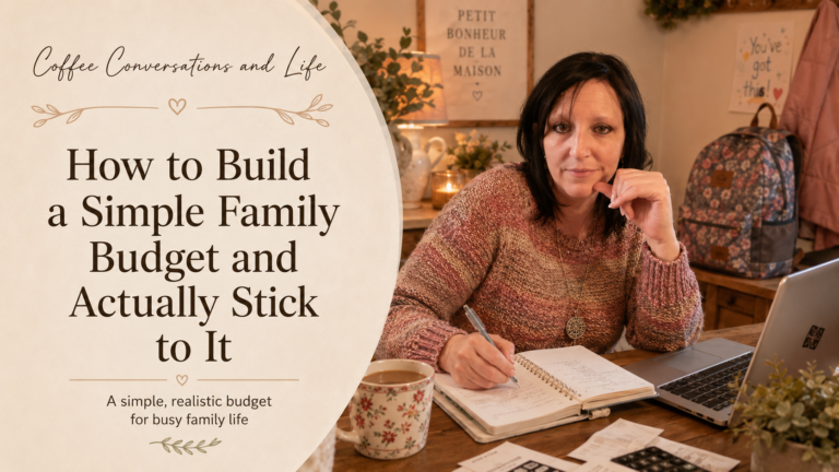 How to Build a Simple Family Budget and Actually Stick to It